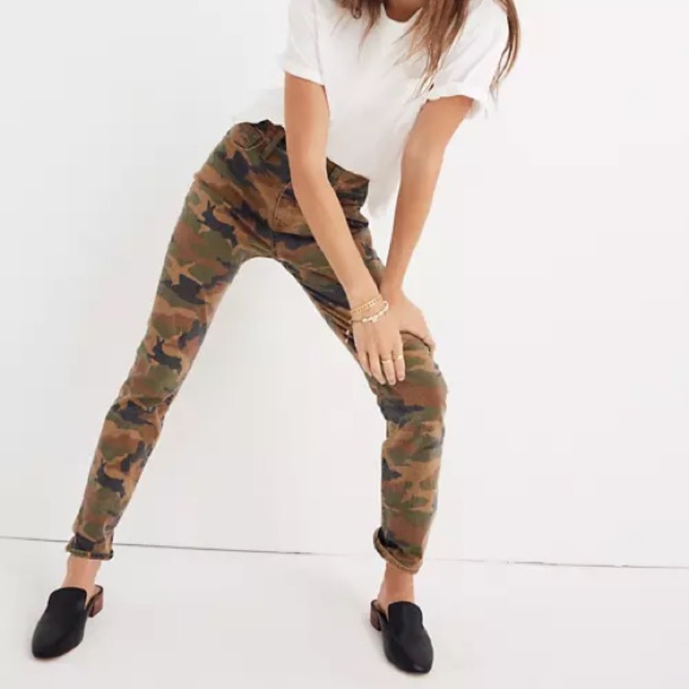 Madewell High Rise Slim Boyfriend Jeans